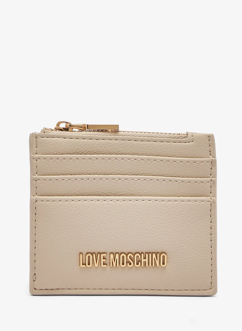 Love Moschino  Heart Turnlock PU Wallet for Women | Best Price UAE